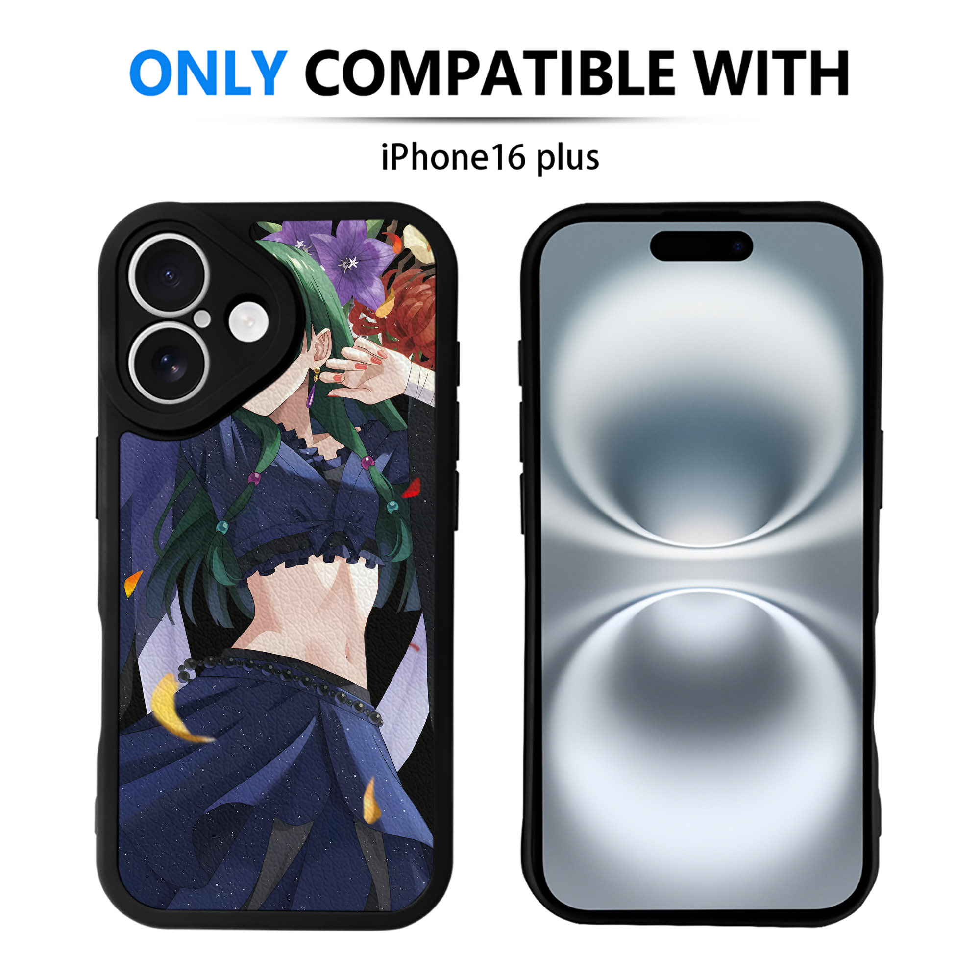 （画像用） 薬屋のひとりごと The Apothecary Diaries 【iPhone 16シリーズ対応】シリコンスマホケース（レザー調） 材質：シリコン